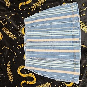 Striped skirt size ten from wild fable